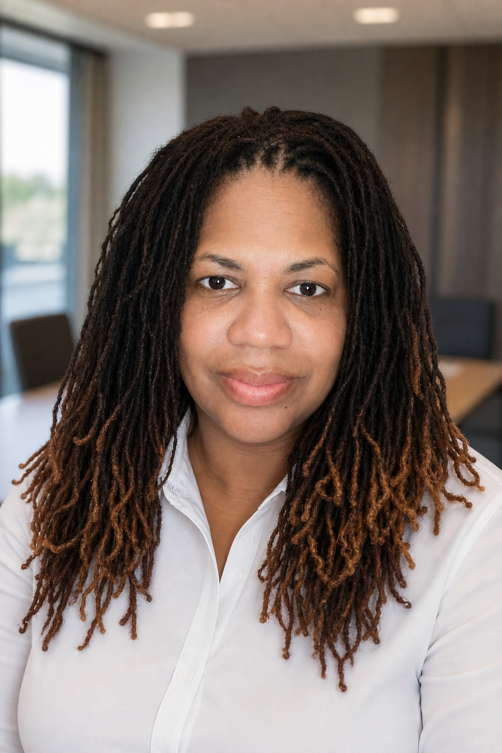 AI-assisted professional portrait approved by the consultant
